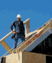 At Home - Builder on Roof