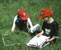 Learning Development - kids in grass